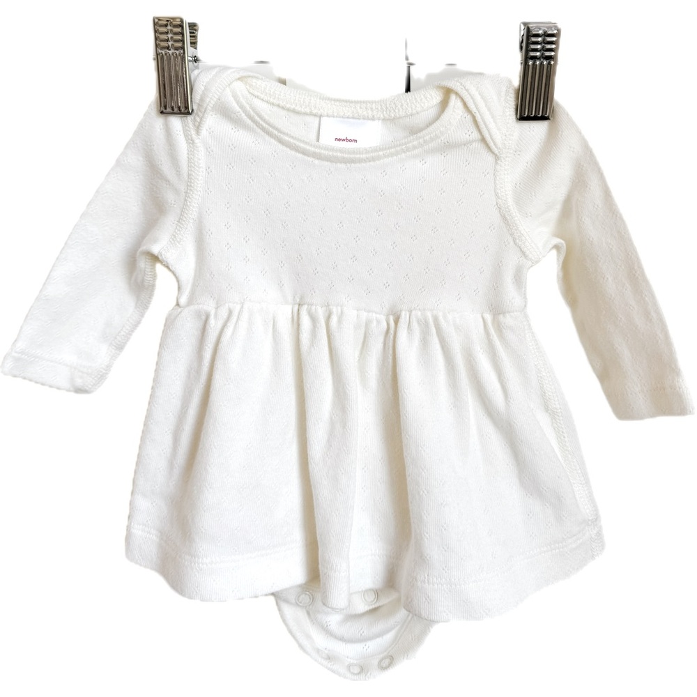 Hanna Andersson Newborn Bodysuit with Skirt